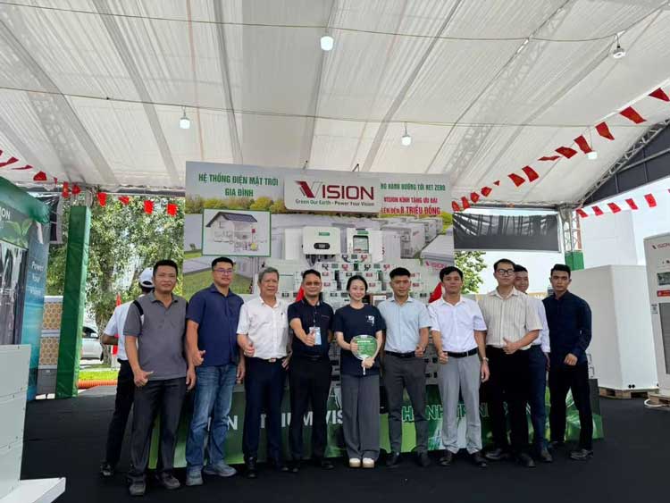 Vision Battery's Partner in Vietnam Showcases Comprehensive Lithium Battery Solutions