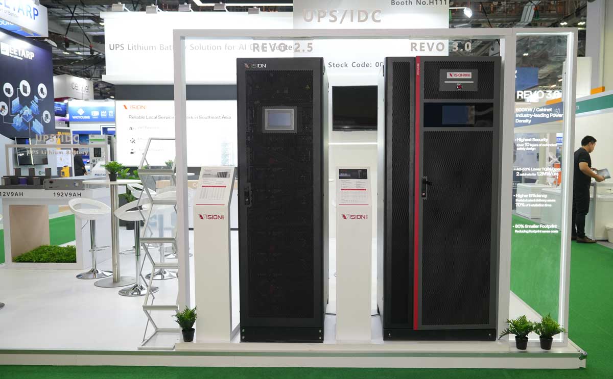 Vision Revo 2.5 and Revo 3.0 UPS battery systems